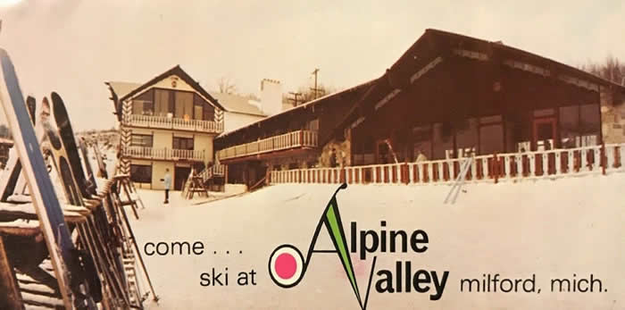 Alpine Valley - Old Postcard (newer photo)